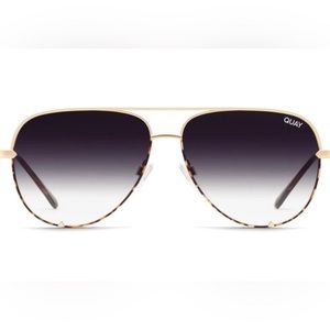 Quay Australia High Key Aviator Sunglasses